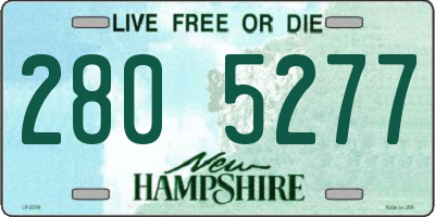 NH license plate 2805277