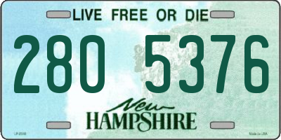 NH license plate 2805376