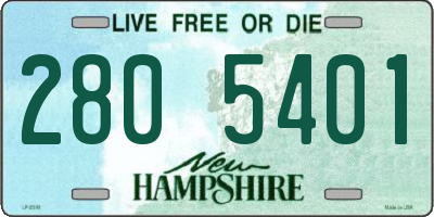 NH license plate 2805401