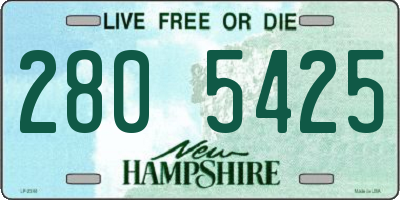 NH license plate 2805425