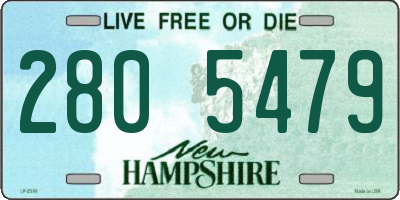 NH license plate 2805479