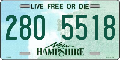 NH license plate 2805518