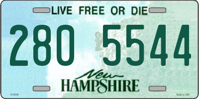 NH license plate 2805544