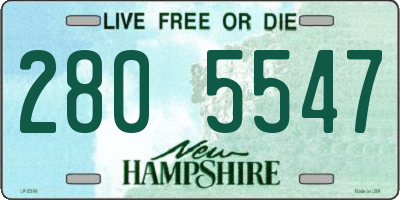 NH license plate 2805547