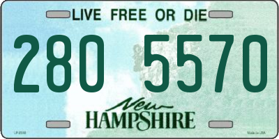 NH license plate 2805570