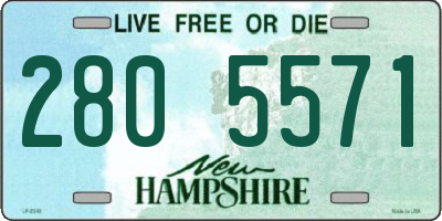 NH license plate 2805571