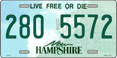 NH license plate 2805572