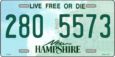 NH license plate 2805573