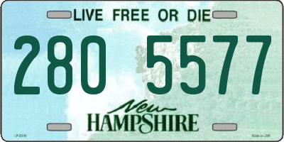 NH license plate 2805577