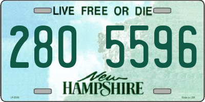 NH license plate 2805596