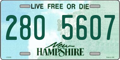NH license plate 2805607