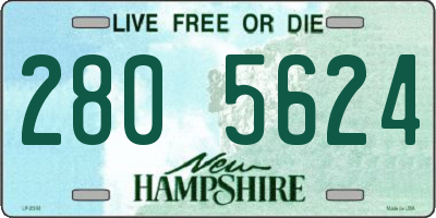 NH license plate 2805624