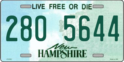 NH license plate 2805644