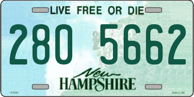 NH license plate 2805662