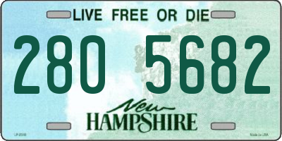 NH license plate 2805682