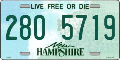 NH license plate 2805719