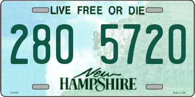 NH license plate 2805720