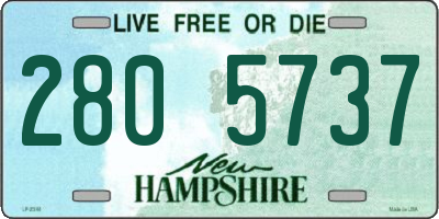 NH license plate 2805737