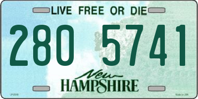 NH license plate 2805741
