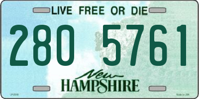 NH license plate 2805761