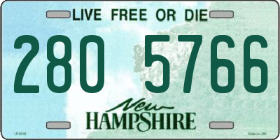 NH license plate 2805766