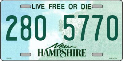 NH license plate 2805770