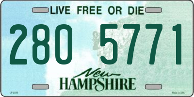 NH license plate 2805771
