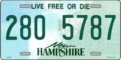 NH license plate 2805787