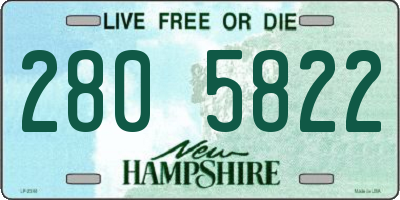 NH license plate 2805822