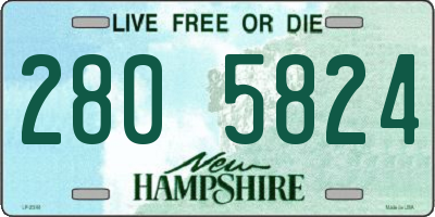 NH license plate 2805824