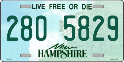 NH license plate 2805829