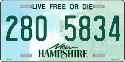 NH license plate 2805834