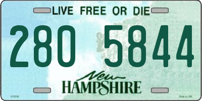 NH license plate 2805844