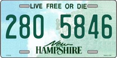 NH license plate 2805846