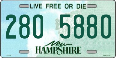 NH license plate 2805880