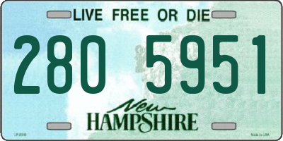NH license plate 2805951