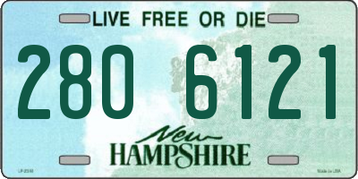 NH license plate 2806121