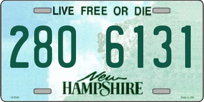 NH license plate 2806131
