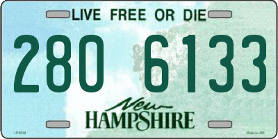 NH license plate 2806133