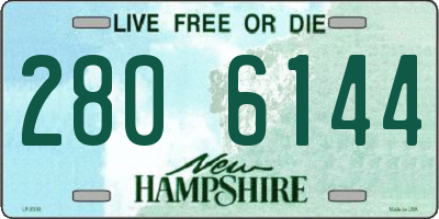 NH license plate 2806144