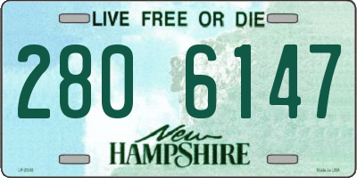 NH license plate 2806147