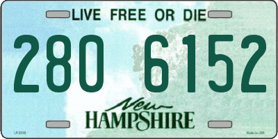 NH license plate 2806152