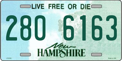 NH license plate 2806163