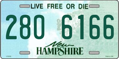 NH license plate 2806166