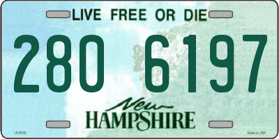 NH license plate 2806197