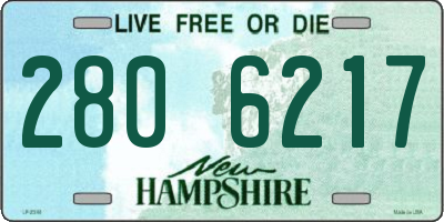 NH license plate 2806217