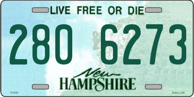NH license plate 2806273