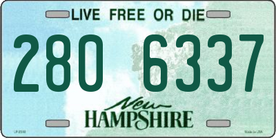 NH license plate 2806337