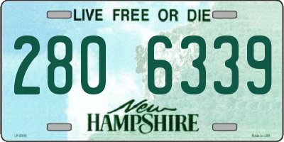 NH license plate 2806339