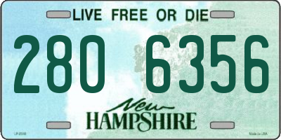 NH license plate 2806356